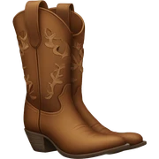 Cowgirl boots sticker