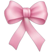 soft pink ribbon sticker