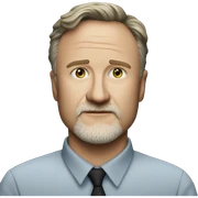 Professional ID photo of David Fincher sticker