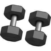Dumbells sticker