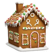 gingerbread house sticker