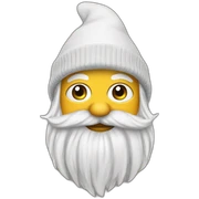 gnome ski mask sticker