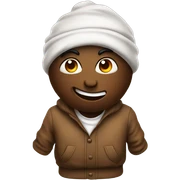 poop wearing clothes sticker
