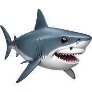 Shark sticker