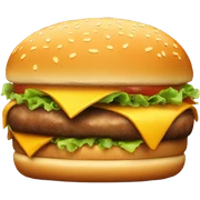 BURGER sticker