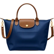 Sac Longchamp bleu marine  sticker