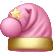 pink and gold christmasy itemsemoji
 sticker