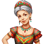 Folkloric Dancer sticker