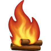 Fire sticker