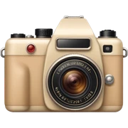 Camera beige sticker