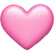 pink heart sticker