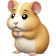 Sad Hamster sticker