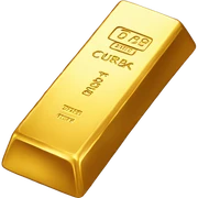 gold bar sticker