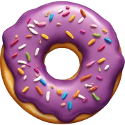 Donut sticker