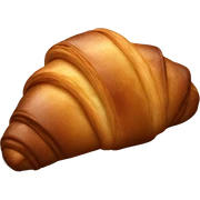chocolate croissant  sticker