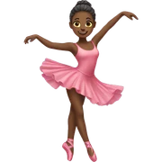 Dance girl sticker
