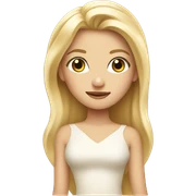 Blondie princess sticker