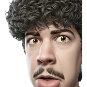 realistic portrait of a man sticker