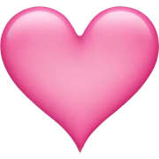 pink heart sticker