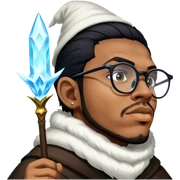 Frost wizard sticker