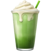 iced matcha latte sticker