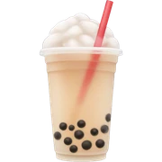 Bubble tea sticker