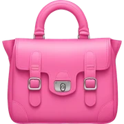 pink designer bag sticker