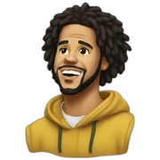 J Cole  sticker