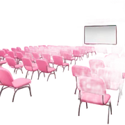 seminar pink  sticker