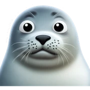 Fat fat fat seal sticker