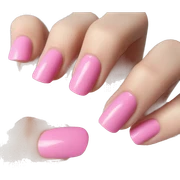 Pink nails sticker