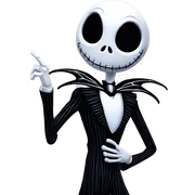 Jack Skellington sticker