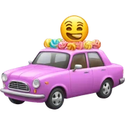Candy car sticker