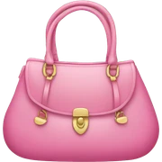 Pink purse sticker