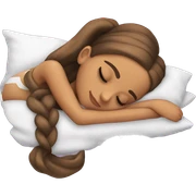 Ariana Grande sleeping sticker