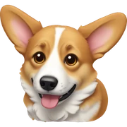 Corgi sticker