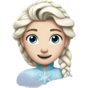 Frozen sticker