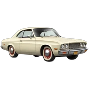 vintage car sticker