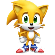 Tails sonic sticker