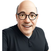 smiling boy with glasses indoors sticker