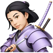 Gentle Samurai sticker