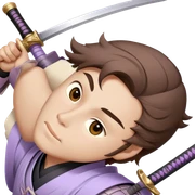 Gentle Samurai sticker
