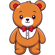 Teddy bear  sticker