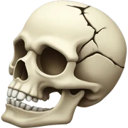 Dead skull  sticker