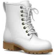 white boot sticker