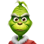 The grinch sticker