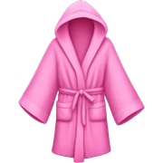 Pink robe  sticker