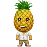 Piña sticker