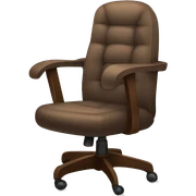 chair desk office sticker