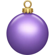 Light purple ornament sticker